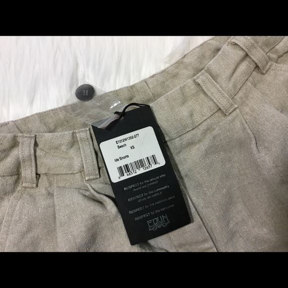 EDUN Ida Hemp Shorts Size XS - Picture 5 of 7
